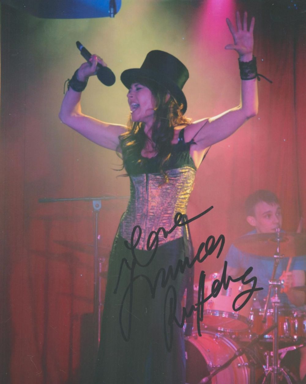 Lot 59: Frances Ruffelle signed 10x8 colour photo. Ruffelle is...