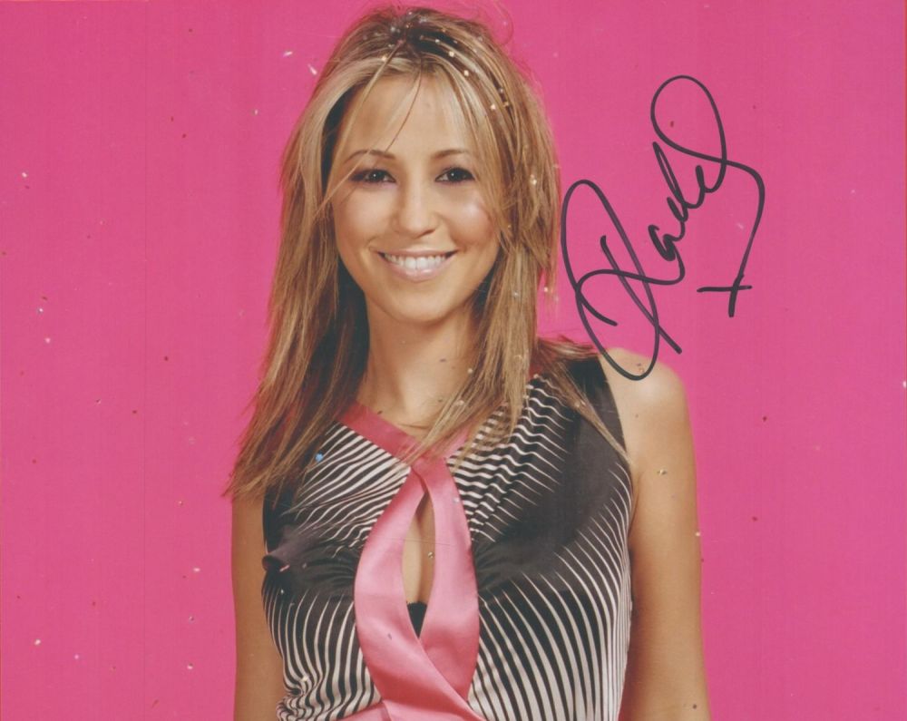 Lot 61: Rachel Stevens signed 10x8 colour photo. Good condition....