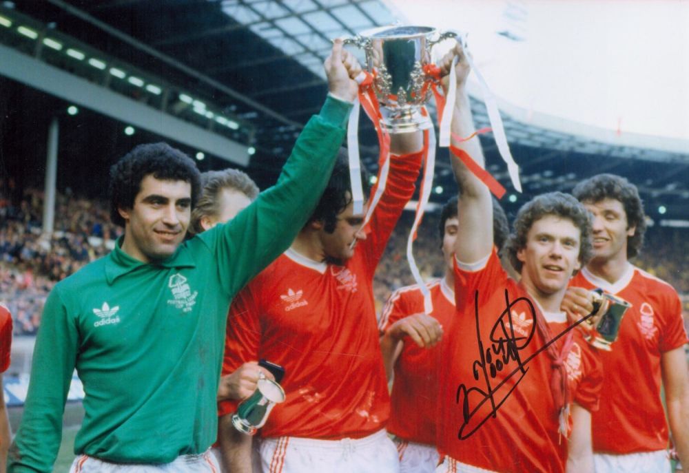 Lot 107: Tony Woodcock signed 12x8 colour photo pictured celebrating...