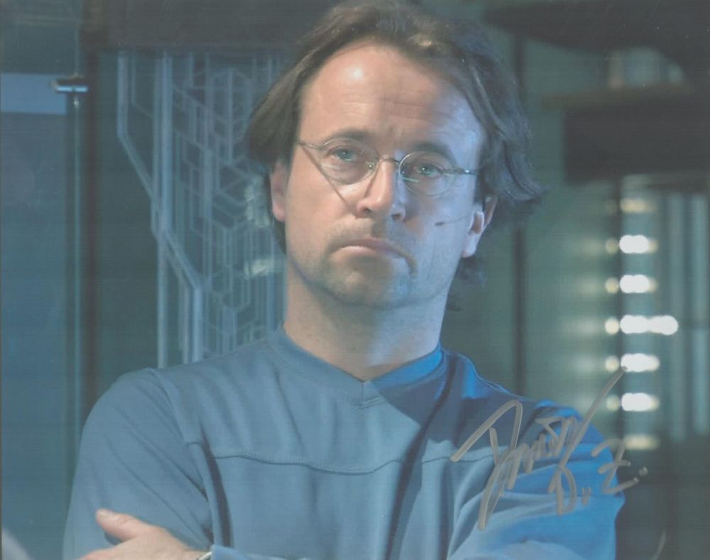 Lot 156: David Nykl signed 10x8inch colour photo from Stargate....