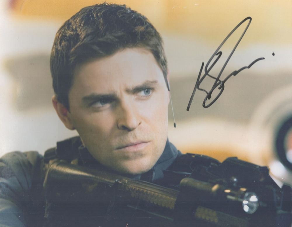 Lot 157: Kavan Smith signed 10x8inch colour photo from Stargate...