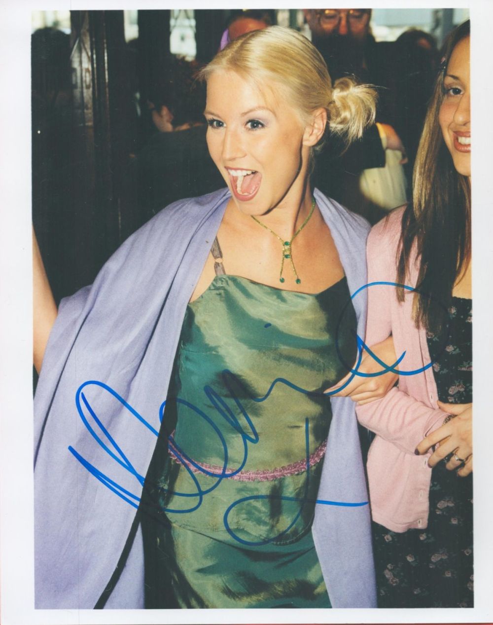 Lot 219: Actor and Presenter, Denise van Outen signed 10x8...