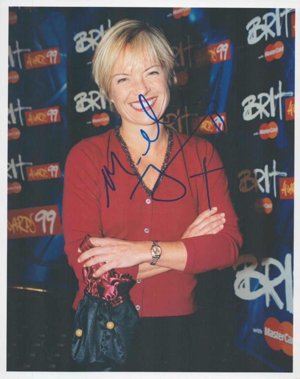 Lot 221: Presenter, Mariella Frostrup signed 10x8 colour photograph. Frostrup...