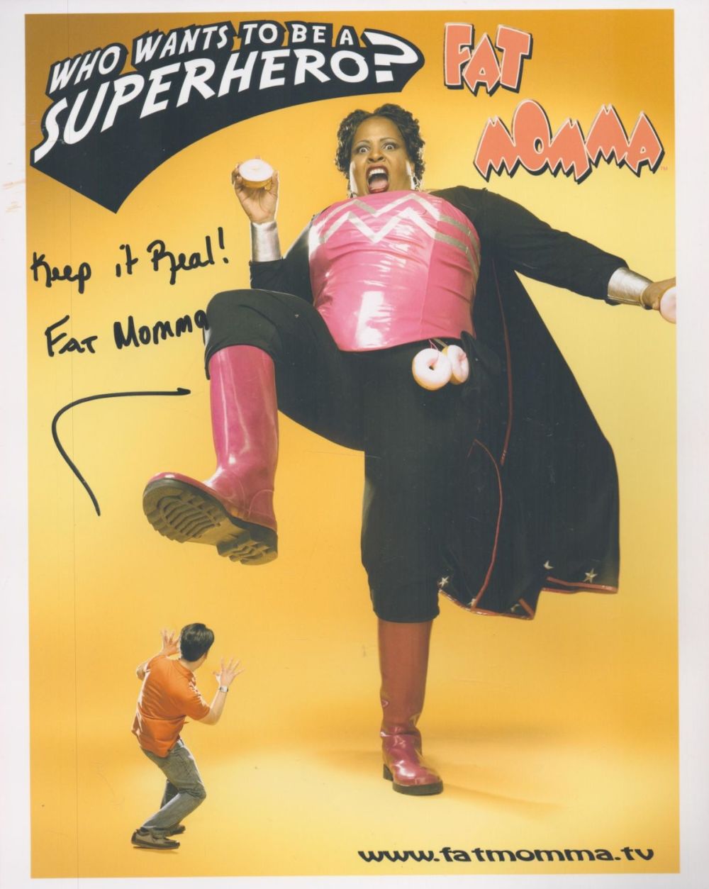 Lot 226: Nell Wilson inscribed Fat Momma photograph signed with...