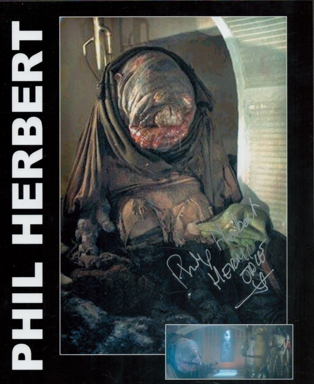 Lot 270: Phil Herbert signed 10x8 inch colour photo from...