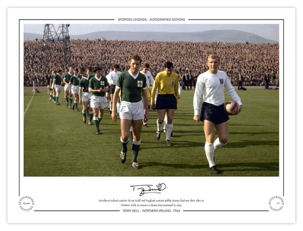 Lot 366: Football Autographed TERRY NEILL 16 x 12 Limited...