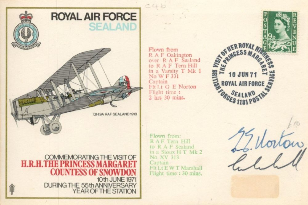 Lot 392: RAF. Flt Lt G. R Norton and Flt...
