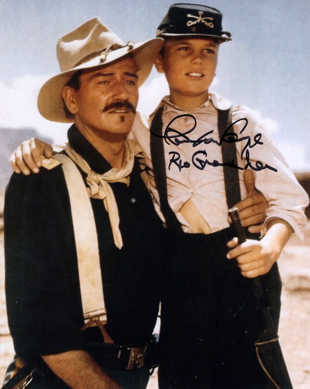 Lot 515: John Ford movie Rio Grande 8x10 inch photo,...