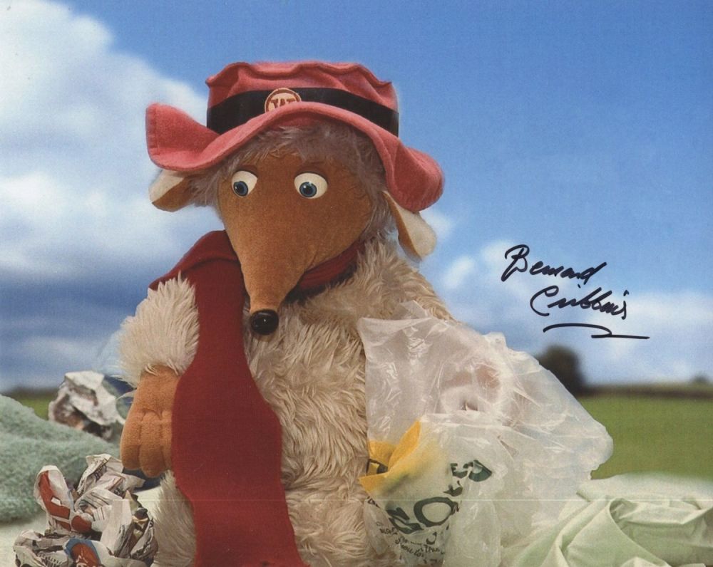 Lot 628: The Wombles. 8x10 photo signed by the late...