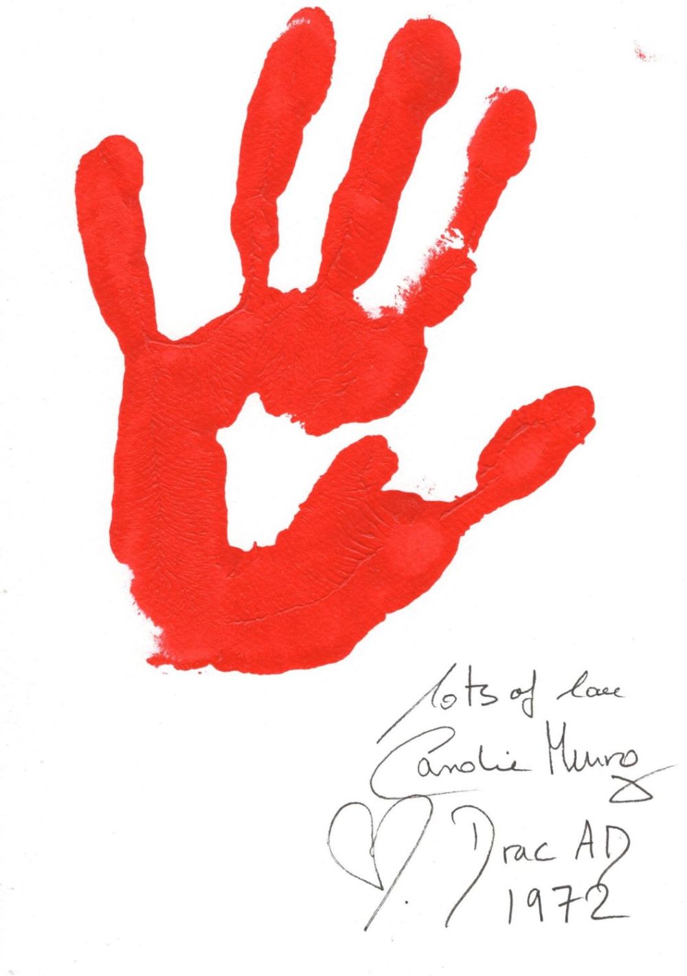Lot 632: Hammer Horror movie art. Caroline Munro has put...