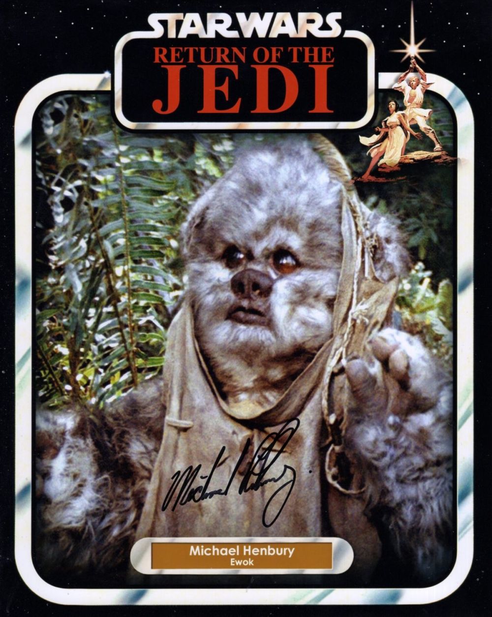 Lot 640: Star Wars The Return of the Jedi 8x10...