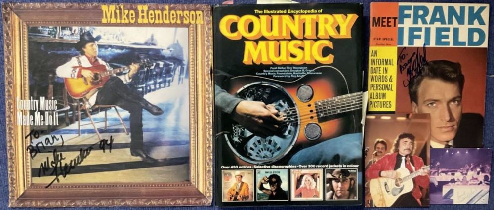 Lot 40: Country Music. Assorted 1 x The Illustrated Encyclopaedia...