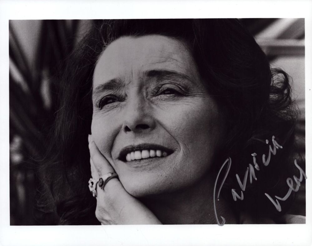 Lot 58: Patricia Neal signed 10x8 inch black and white...