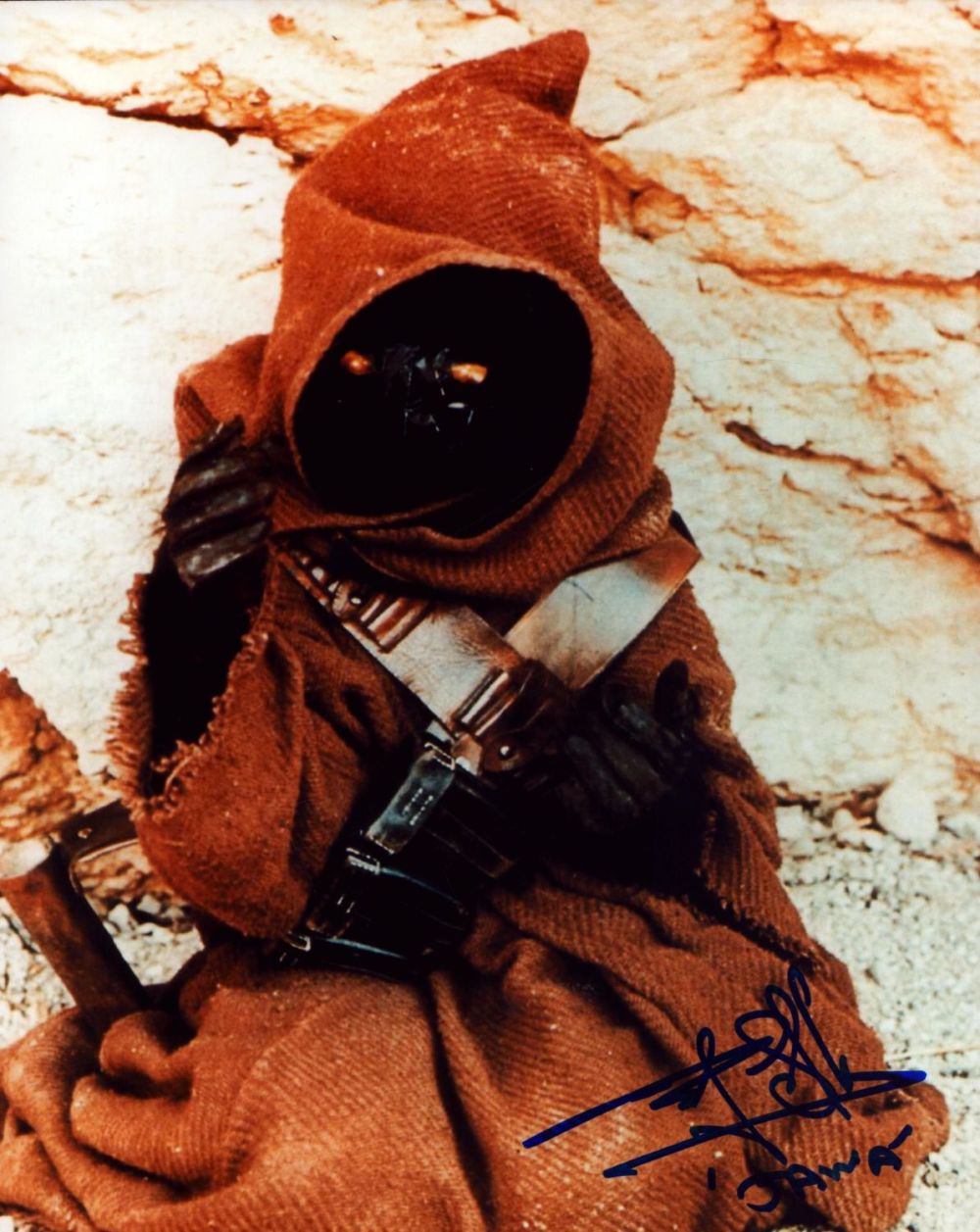 Lot 85: Rusty Goffe signed 10x8 inch Star Wars Photo....