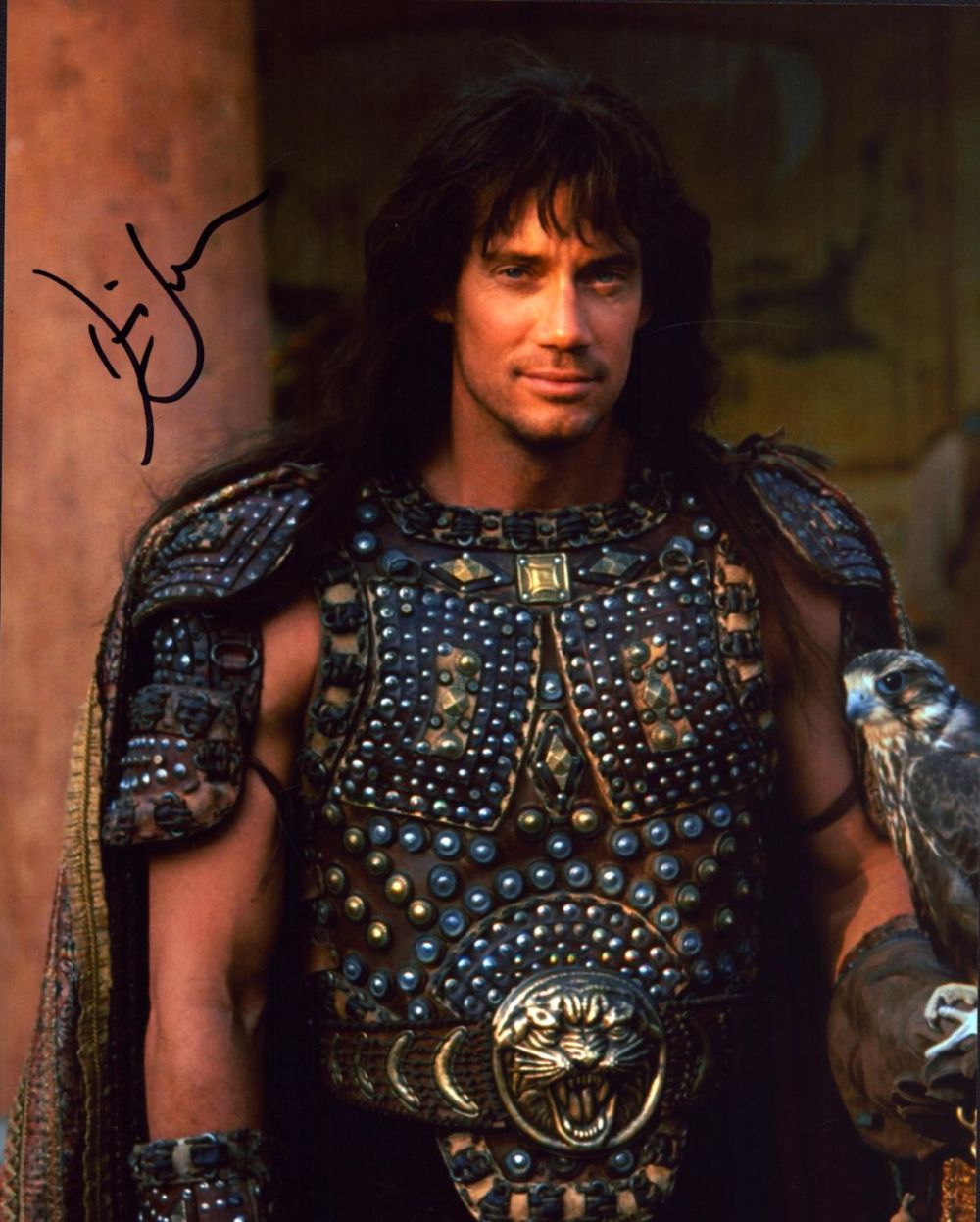 Lot 91: Kevin Sorbo signed 10x8 inch Hercules photo. Good...