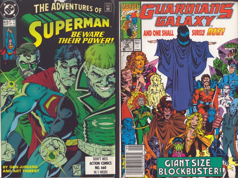 Lot 92: Comic collection of 4 assorted comics from DC...
