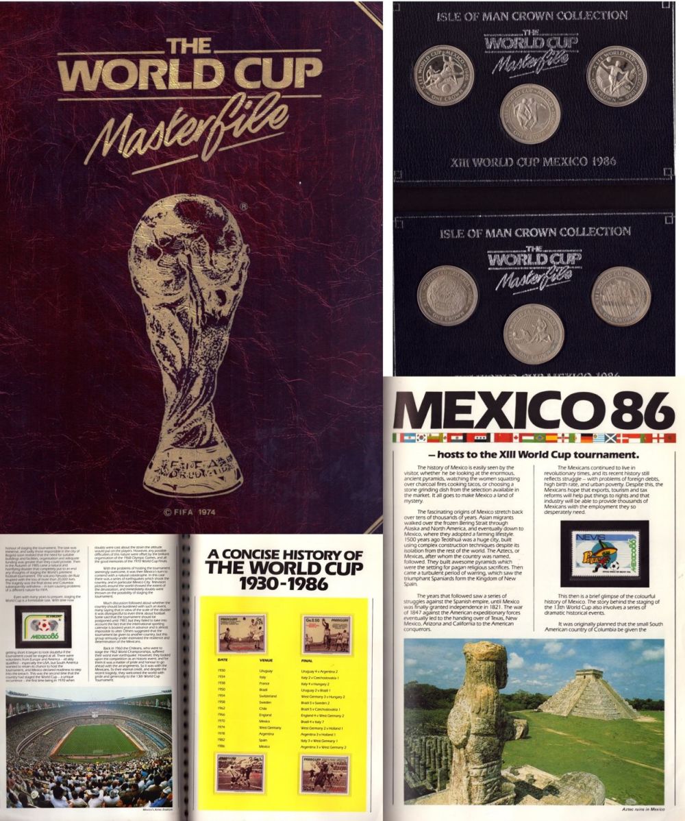 Lot 106: 1986 World Cup Masterfile, FIFA edition. It contains...
