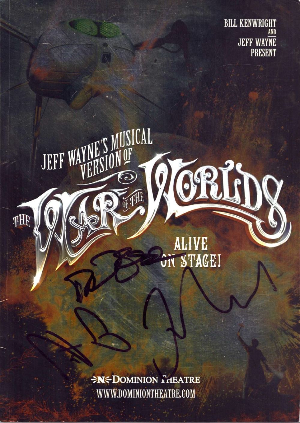 Lot 138: The War of the Worlds: Alive on Stage!...