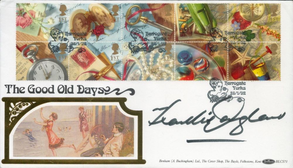 Lot 677: Frankie Vaughan signed Good Old Days FDC. 28/1/92...