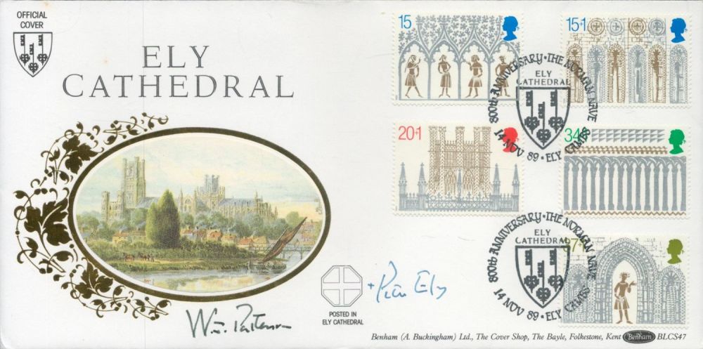 Lot 694: Peter Ely and William Patterson signed Ely Cathedral...