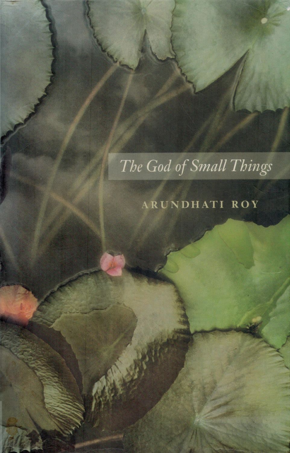 Lot 98: The God of Small things by Arundhati Roy...