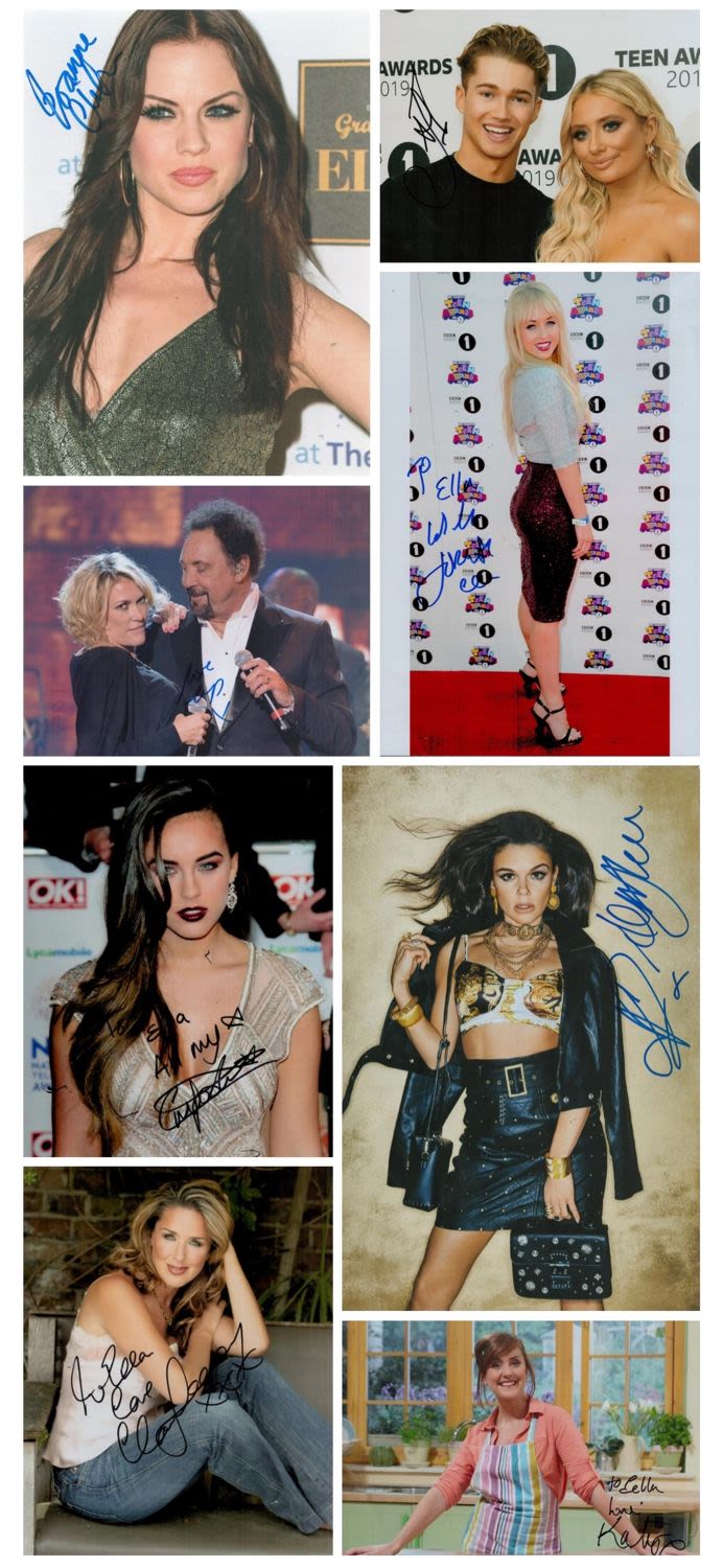 Lot 34: TV/FILM collection 8 x Assorted Colour Photos and...