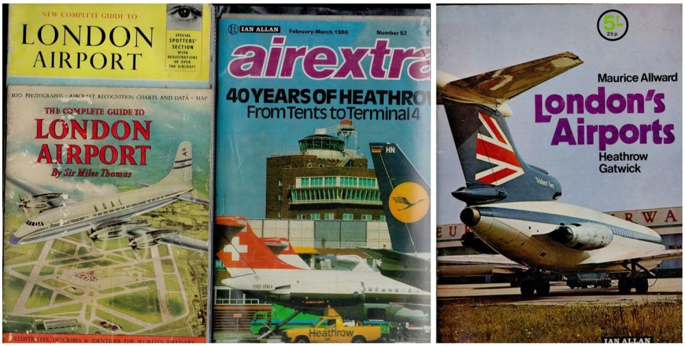 Lot 60: Heathrow Airport Publications Collection of 4 Includes The...