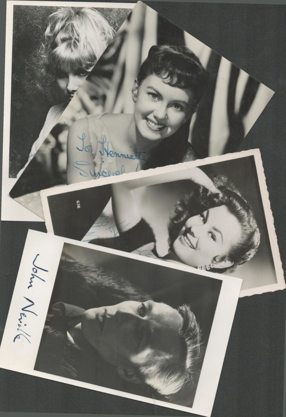 Lot 70: Tv Film collection of 4 black and white...