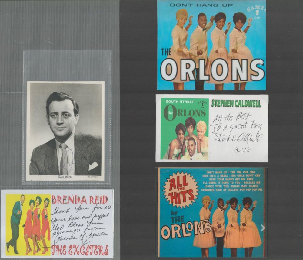 Lot 74: Music collection of 3 signed mixture of photos....