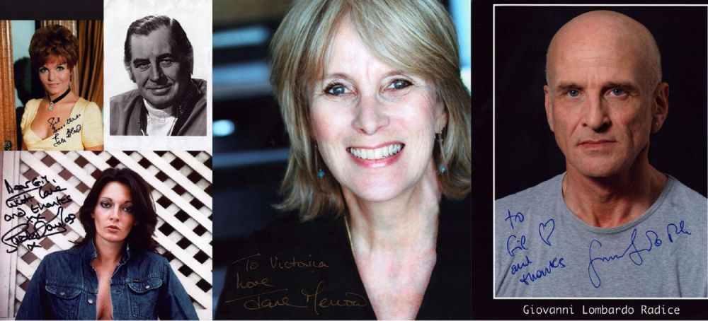Lot 81: Tv Film collection of 5 signed photos. Signatures...