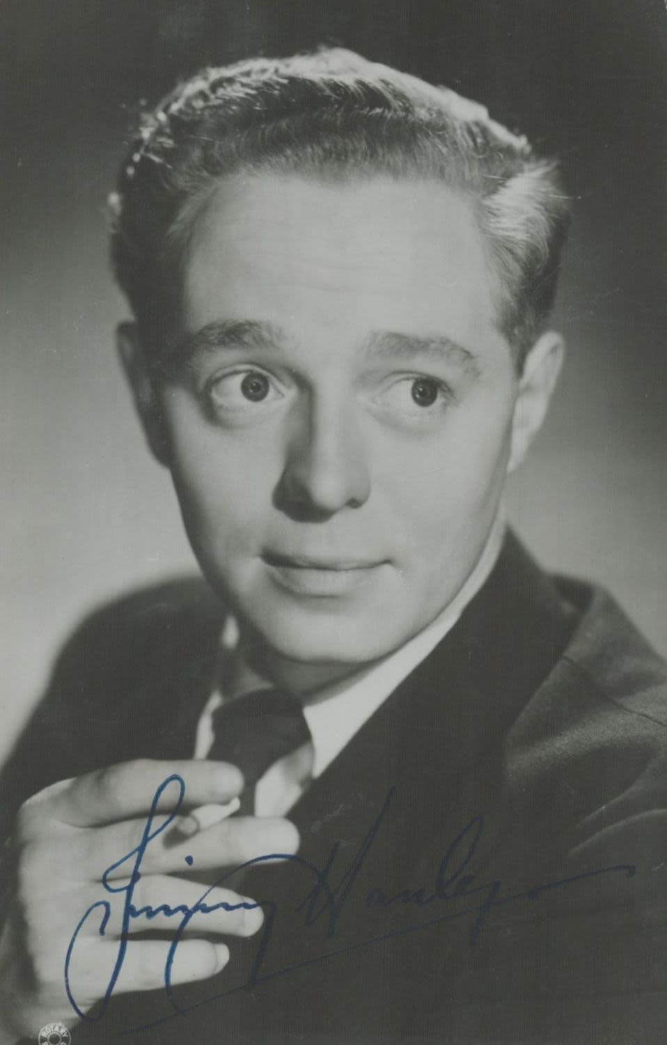 Lot 128: Jimmy Hanley signed black & white photo. Was...