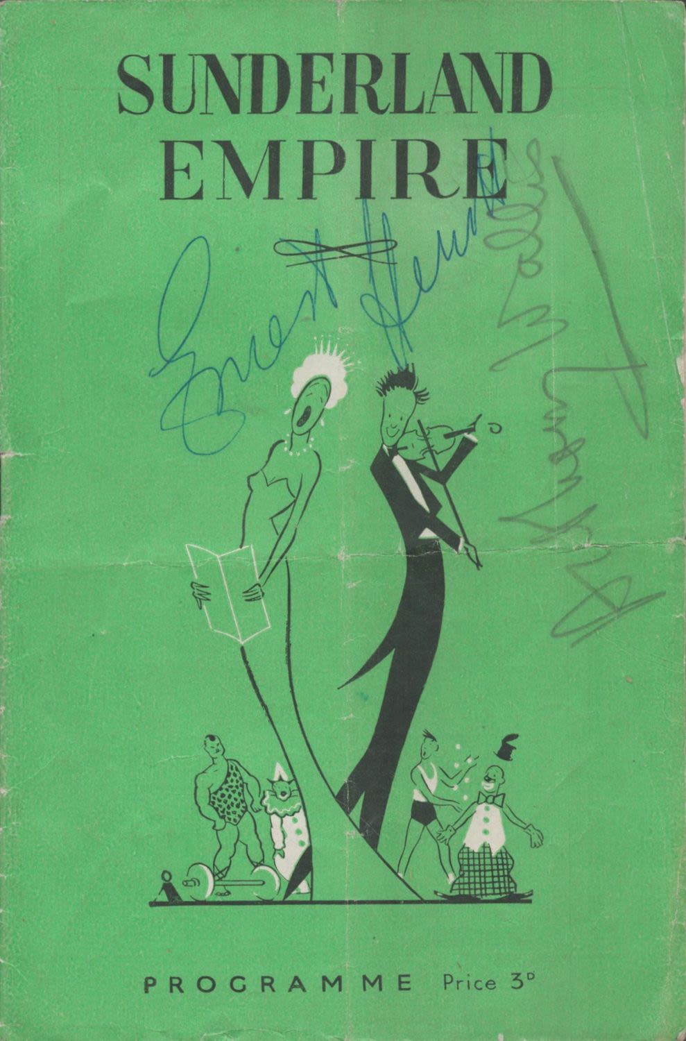 Lot 146: Multi signed Ernest Hewitt & Anthony Wallis. Vintage...
