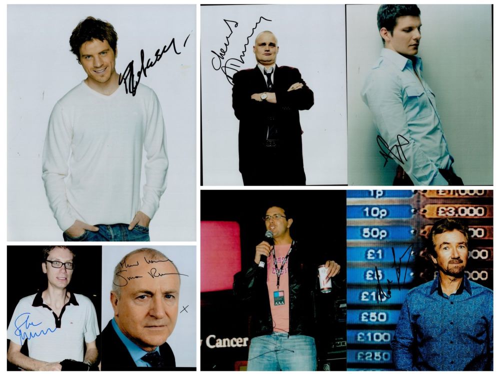 Lot 173: TV FILM/Entertainment of 7 x Collection 10x8 inch...