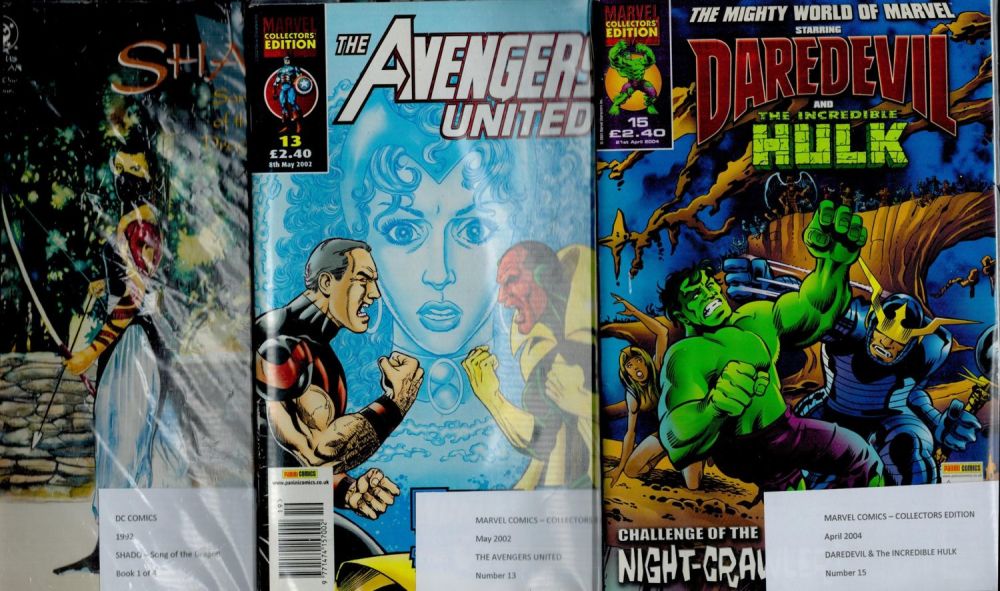 Lot 185: Collection of 3xComics. Marvel Comics Daredevil and the...