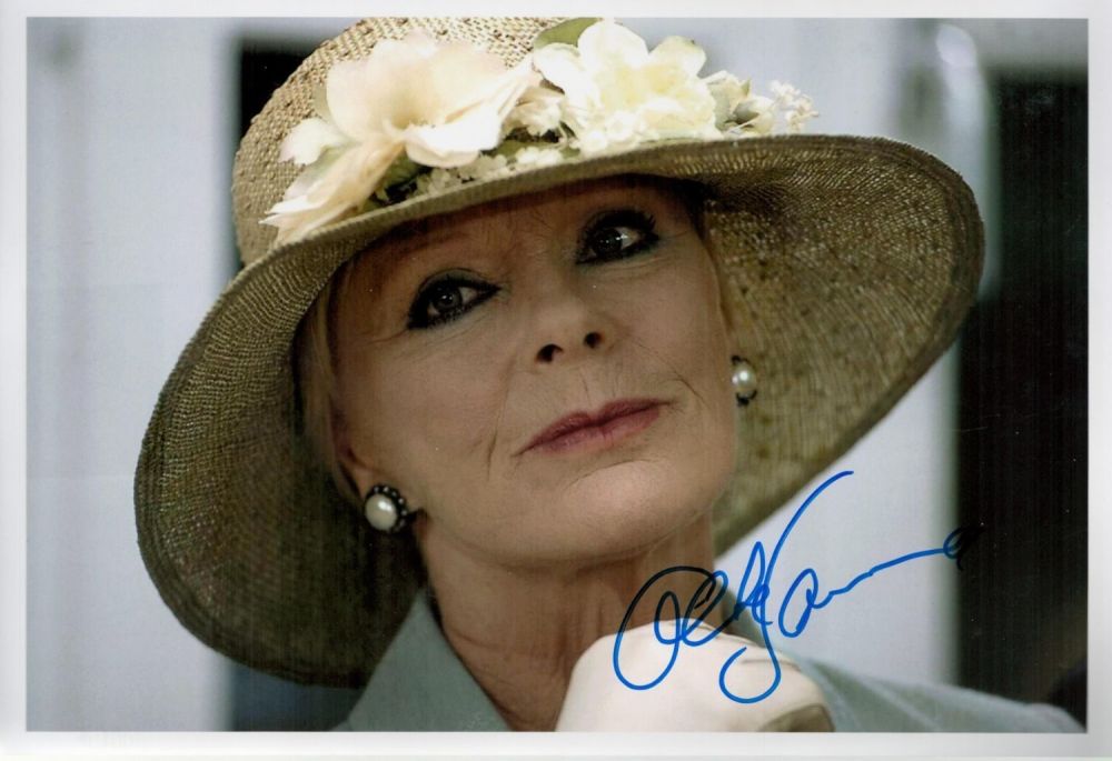 Lot 204: TV Film Elke Sommer signed 12x8 colour photo....