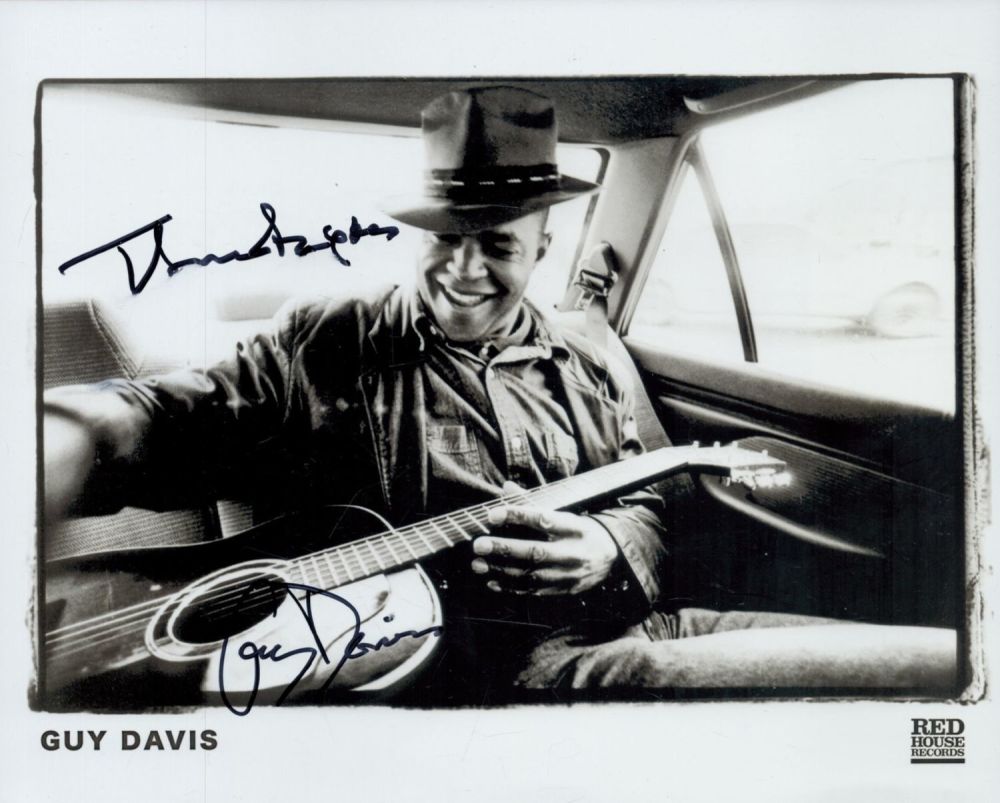 Lot 242: Guy Davis Signed 10 x 8 inch Black...