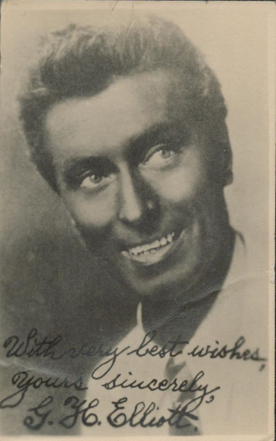 Lot 353: George Henry Elliott signed vintage Black & White...
