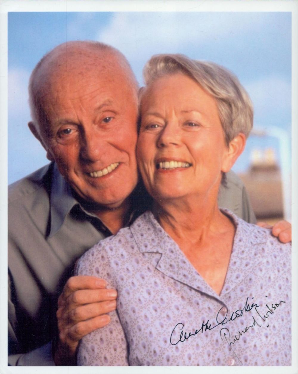 Lot 377: Richard Wilson and Annette Crosbie signed One Foot...