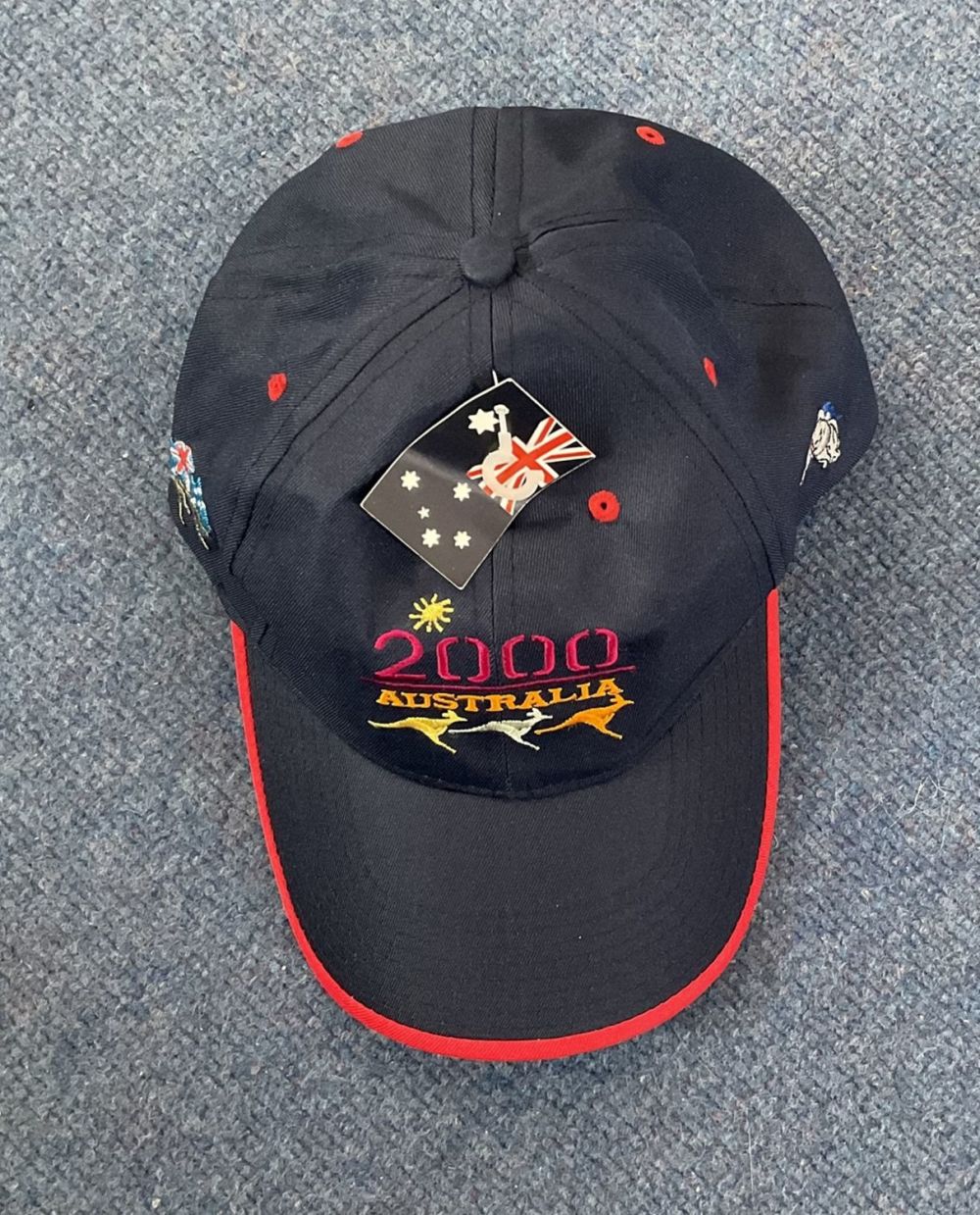 Lot 399: 2000 Australia Olympic merchandise Cap. Good condition. All...