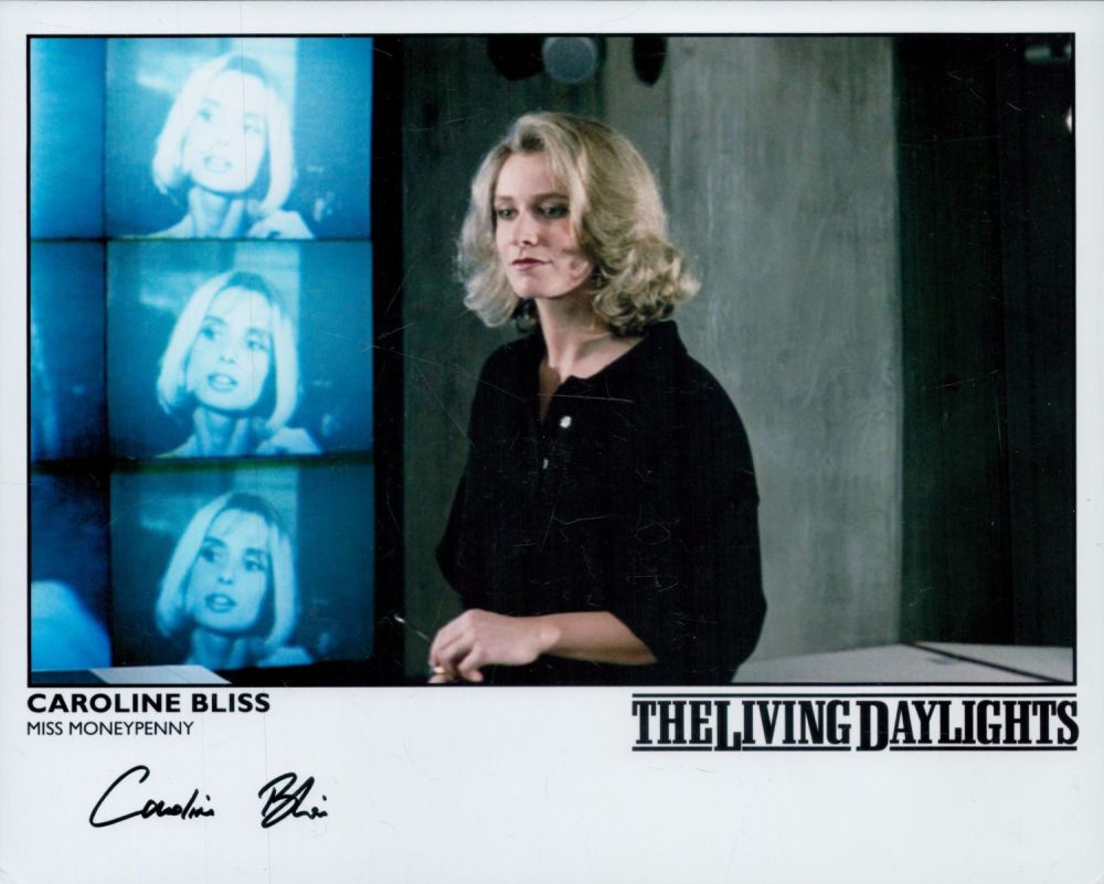 Lot 426: Caroline Bliss Signed Photo (as miss Money Penny)...