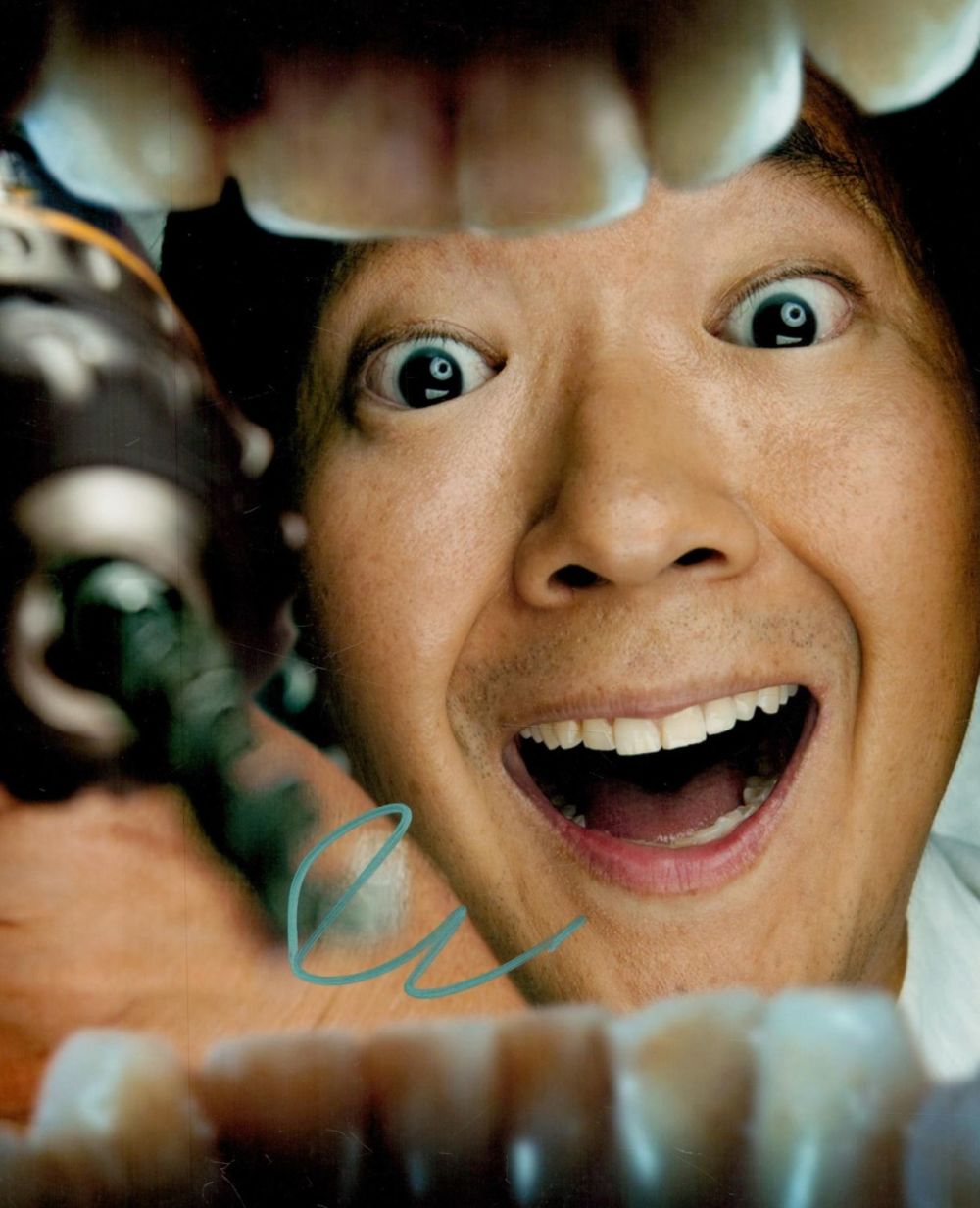 Lot 481: Ken Jeong signed 10x8 inch colour photo. Good...