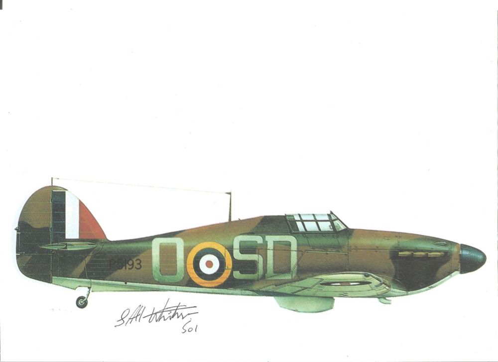 Lot 146: WW2 BOB fighter pilot Sidney Whitehouse 501 sqn...
