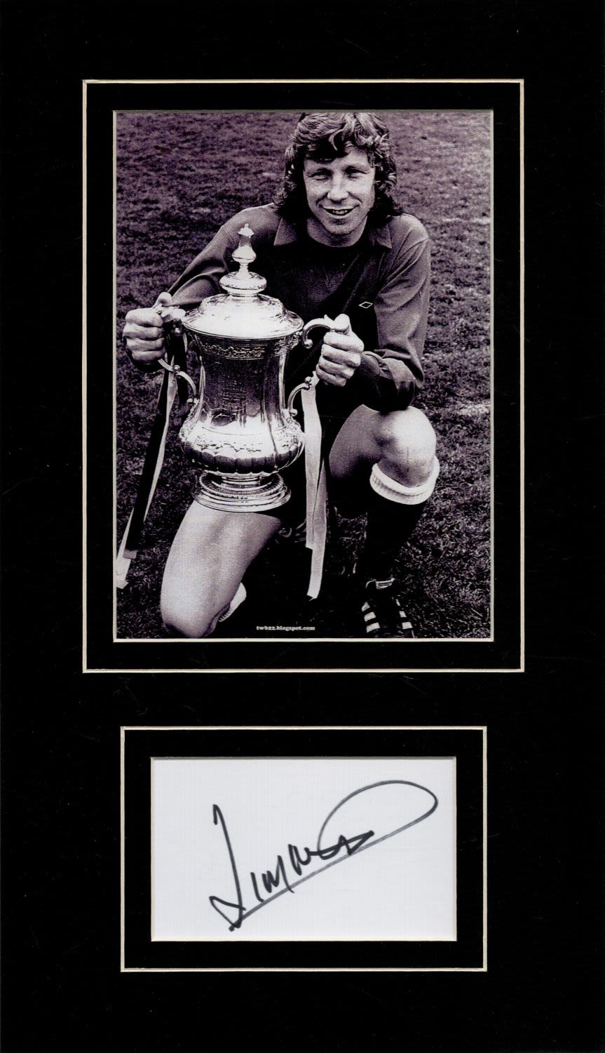 Lot 79: Jim Montgomery 14x8 inch mounted signature piece includes...