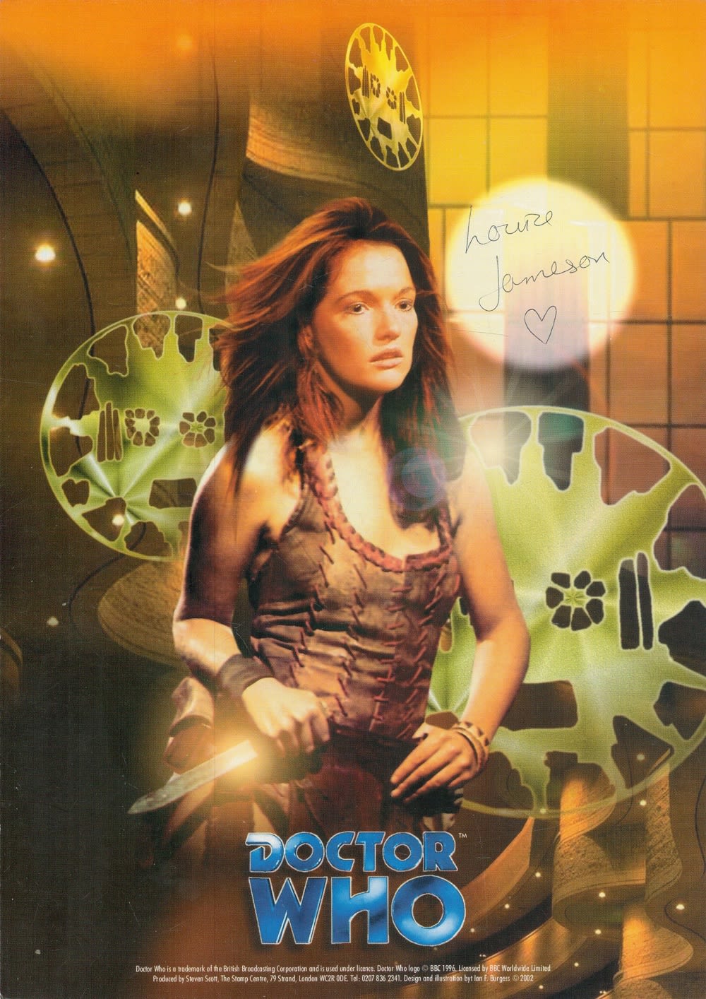 Lot 129: Louise Jameson signed Dr Who 12x8 inch colour...