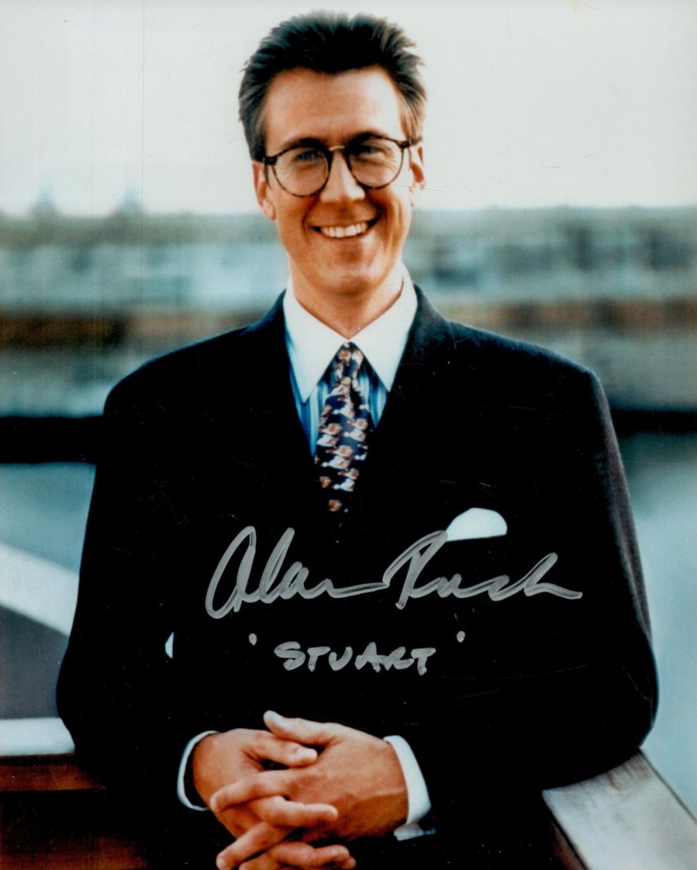 Lot 232: Alan Ruck signed 10x8 inch colour photo. Good...