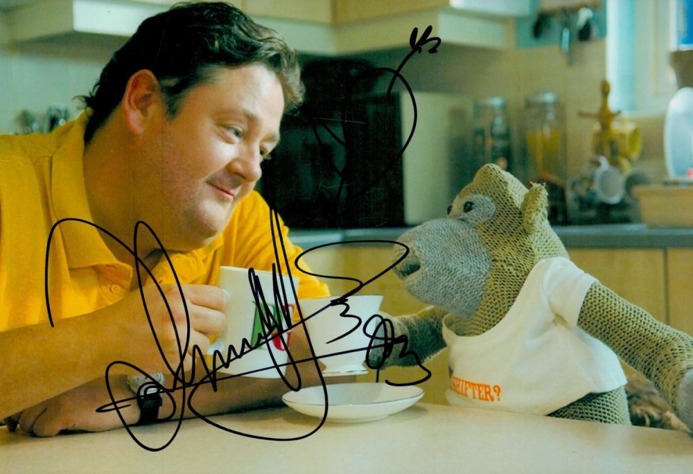 Lot 239: Johnny Vegas signed 10x8 inch colour photo. Good...