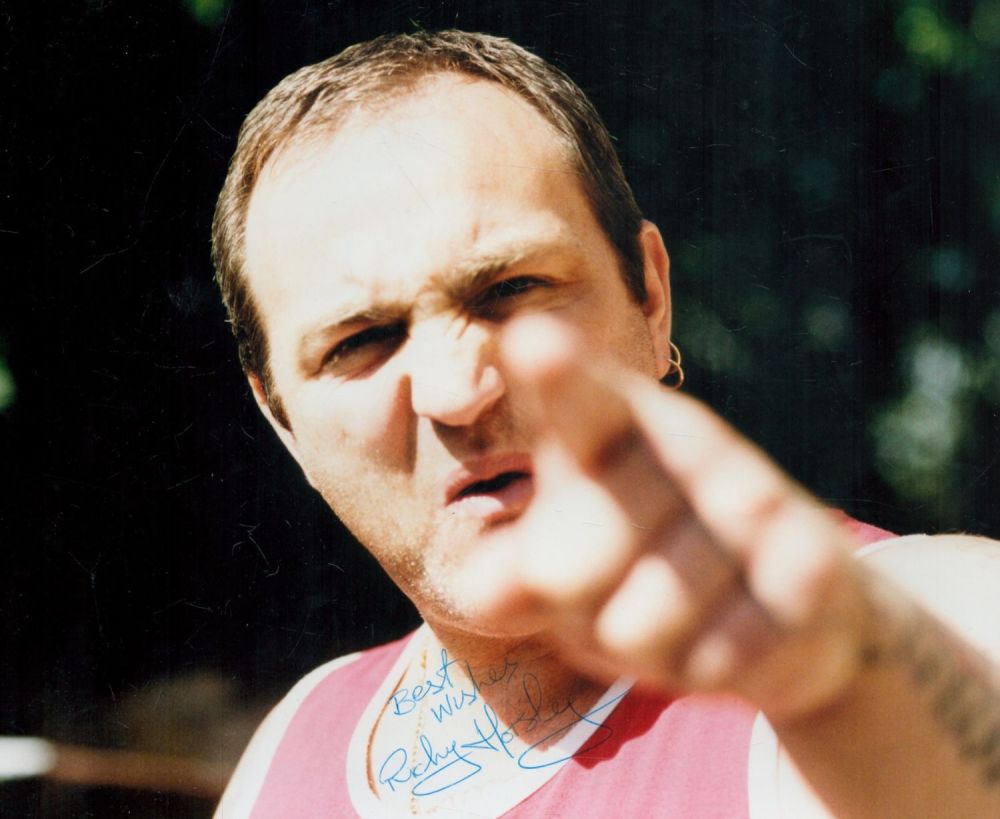 Lot 294: Richy Horsley signed 10x8 colour photograph. Horsley was...
