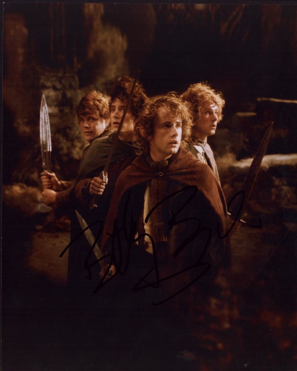 Lot 313: Billy Boyd signed 10x8 inch Lord of the...
