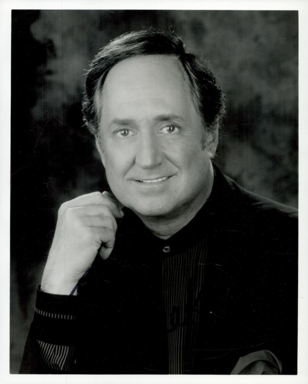 Lot 342: Neil Sedaka signed 10x8 inch black and white...