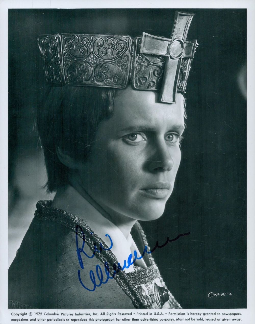 Lot 411: Liv Ullman signed 10x8inch black and white movie...